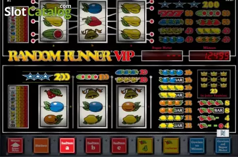 Ροδέλες. Random Runner VIP Κουλοχέρης