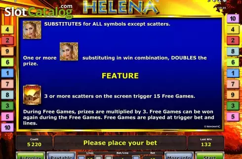 Πίνακας πληρωμών 2. Helena™ Κουλοχέρης