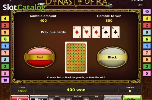 Διπλασιάστε. Dynasty of Ra™ Κουλοχέρης