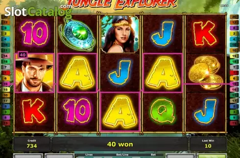 Αγριος. Jungle Explorer (Greentube) Κουλοχέρης