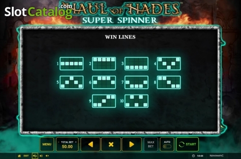 Οθόνη9. Haul of Hades - Super Spinner Κουλοχέρης