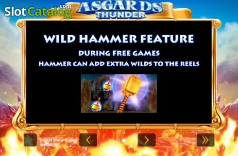 Οθόνη2. Asgard's Thunder Κουλοχέρης