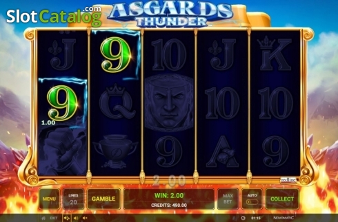 Οθόνη5. Asgard's Thunder Κουλοχέρης