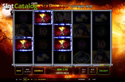 Οθόνη4. Tales of Darkness Midnight Heat Κουλοχέρης