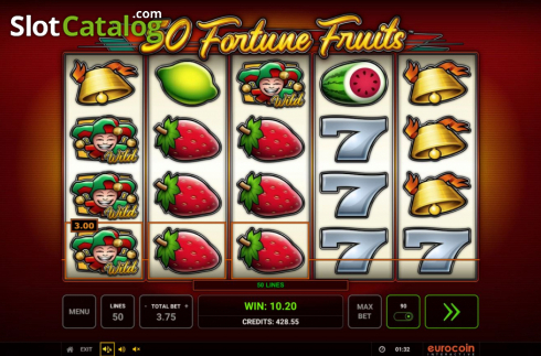 Οθόνη4. 50 Fortune Fruits Κουλοχέρης