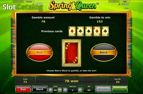 Διπλασιάστε. Spring Queen Κουλοχέρης