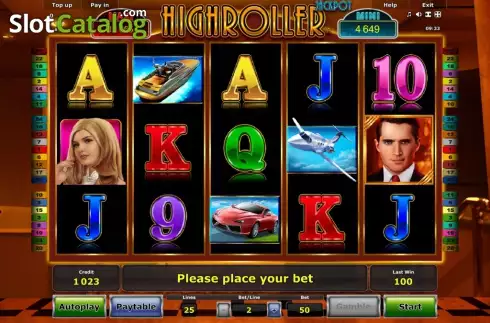 Ροδέλες. Highroller Jackpot Κουλοχέρης 
