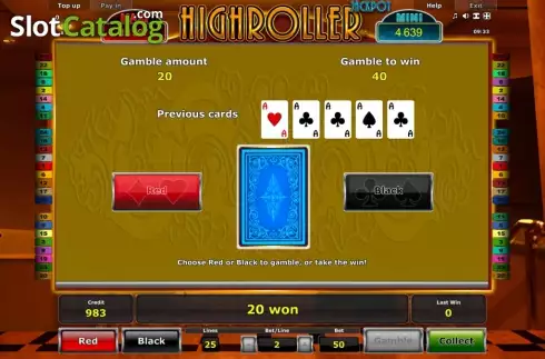 Διπλασιάστε. Highroller Jackpot Κουλοχέρης 