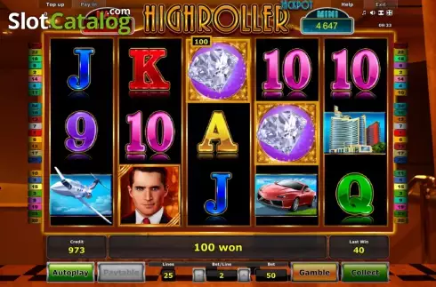 Σκορπίζω. Highroller Jackpot Κουλοχέρης 