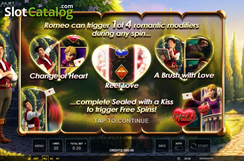 Οθόνη2. Romeo and Juliet – Sealed with a Kiss Κουλοχέρης
