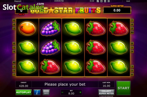 Οθόνη2. Gold Star Fruits Κουλοχέρης 