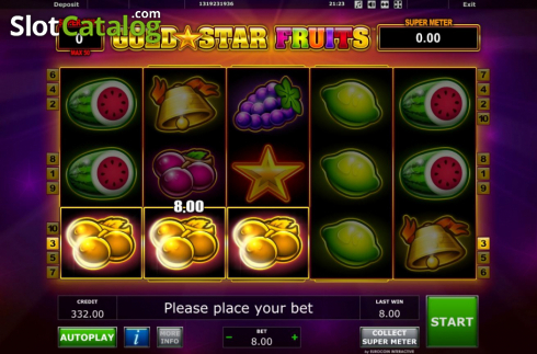 Οθόνη4. Gold Star Fruits Κουλοχέρης 