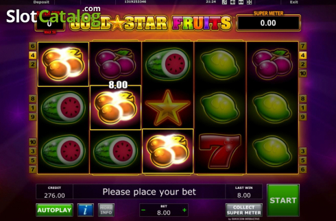 Οθόνη5. Gold Star Fruits Κουλοχέρης 