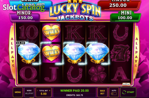 Οθόνη7. Lucky Spin Jackpots Κουλοχέρης 