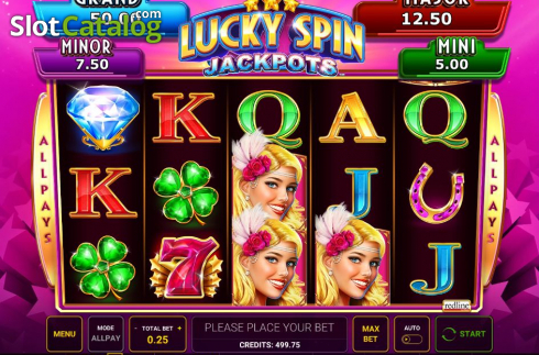 Οθόνη3. Lucky Spin Jackpots Κουλοχέρης 