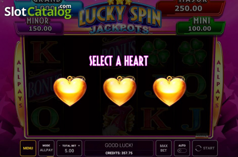 Οθόνη5. Lucky Spin Jackpots Κουλοχέρης 