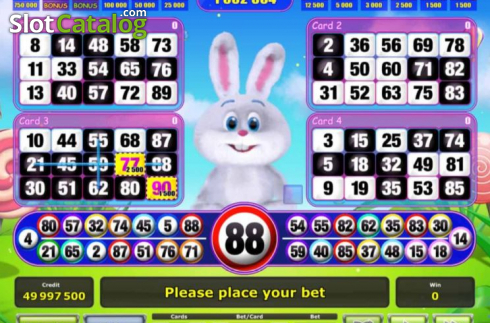 Οθόνη2. Fluffy Bingo Κουλοχέρης
