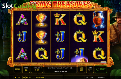 Οθόνη2. Rising Treasures Κουλοχέρης