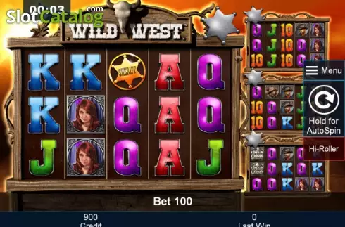 Ροδέλες. Wild West (Mazooma) Κουλοχέρης