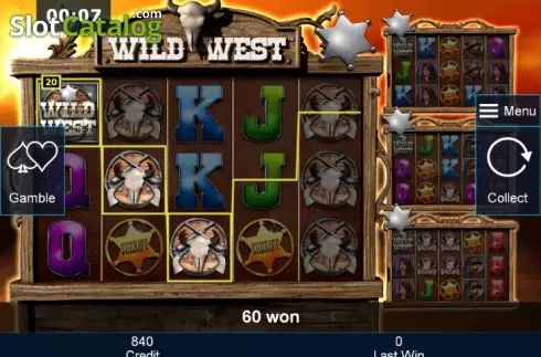 Αγριος. Wild West (Mazooma) Κουλοχέρης