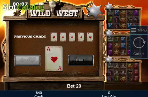 Διπλασιάστε. Wild West (Mazooma) Κουλοχέρης