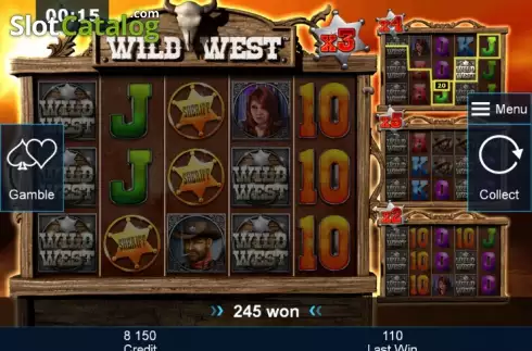 Πολλαπλασιαστής. Wild West (Mazooma) Κουλοχέρης
