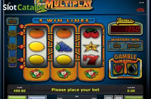 Ροδέλες. 5 Line Multiplay Κουλοχέρης