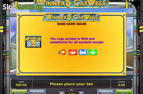 Πίνακας πληρωμών 4. Winner´s Car Wash Κουλοχέρης