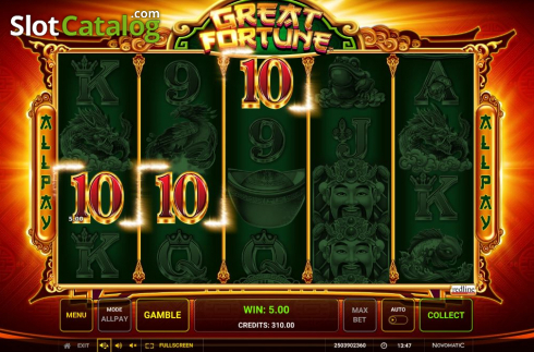 Οθόνη6. Great Fortune Κουλοχέρης