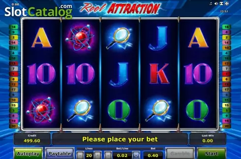 Ροδέλες. Reel Attraction Κουλοχέρης
