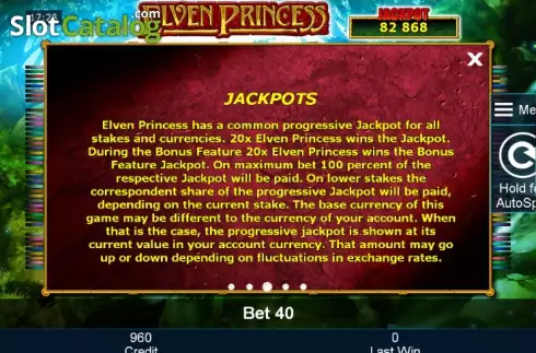 Πίνακας πληρωμών 3. Elven Princess Κουλοχέρης