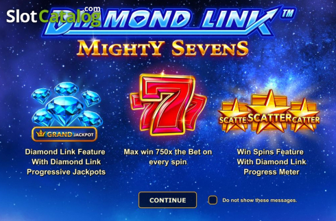 Οθόνη2. Diamond Link Mighty Sevens Κουλοχέρης