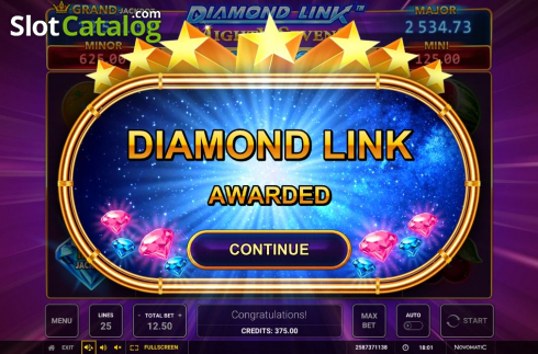 Οθόνη5. Diamond Link Mighty Sevens Κουλοχέρης
