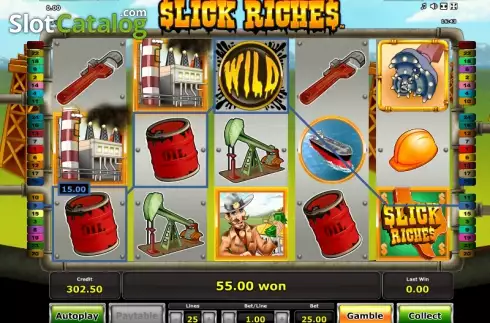 Αγριος. Slick Riches (Greentube) Κουλοχέρης