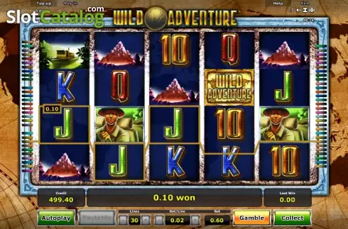 Ροδέλες. Wild Adventure (Green Tube) Κουλοχέρης