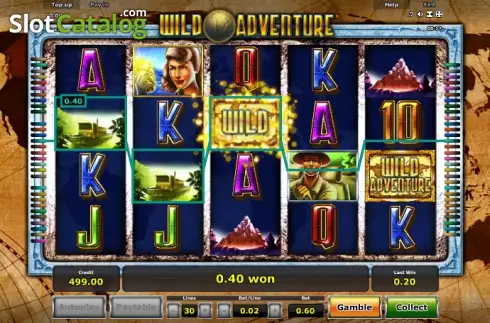 Αγριος. Wild Adventure (Green Tube) Κουλοχέρης