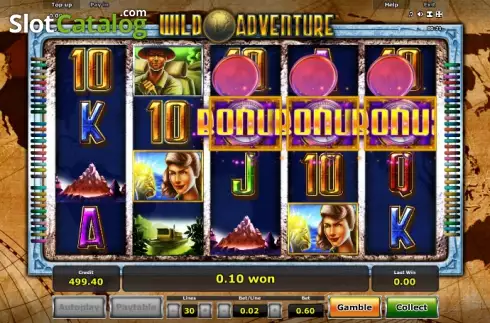 Σκορπίζω. Wild Adventure (Green Tube) Κουλοχέρης