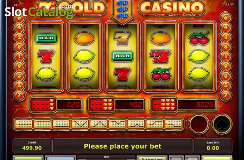 Ροδέλες. 7´s Gold Casino Κουλοχέρης