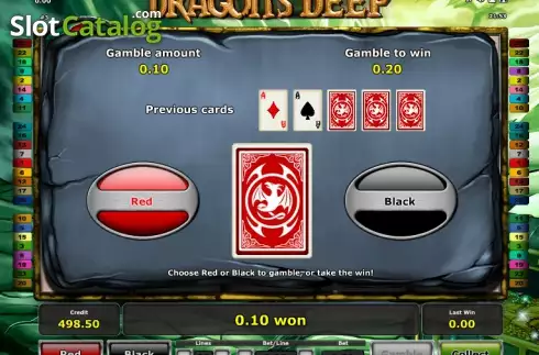 Διπλασιάστε. Dragon's Deep Κουλοχέρης