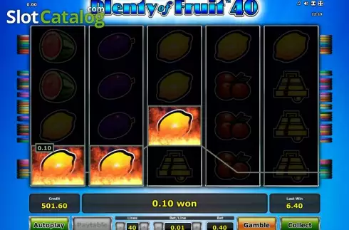 Νίκη. Plenty of Fruit 40 Κουλοχέρης