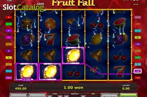 Νίκη. Fruit Fall (Octavian Gaming) Κουλοχέρης