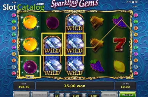 Αγριος. Sparkling Gems Κουλοχέρης