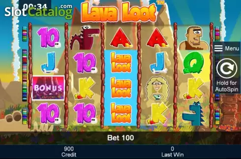 Ροδέλες. Lava Loot Κουλοχέρης 