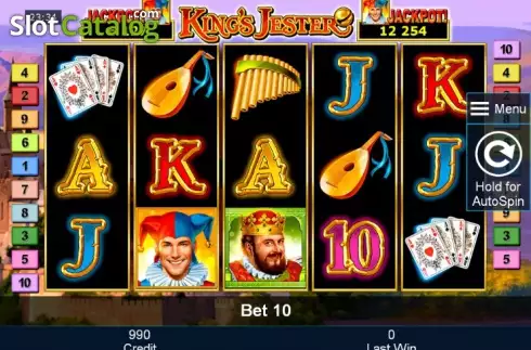 Ροδέλες. King´s Jester Κουλοχέρης