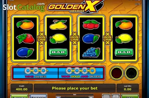 Ροδέλες. GOLDEN X casino Κουλοχέρης 