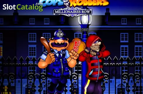 Cops 'n' Robbers Millionaires Row Λογότυπο Cops 'n' Robbers Millionaires Row Λογότυπο