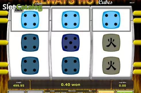 Νίκη. Always Hot Cubes Κουλοχέρης