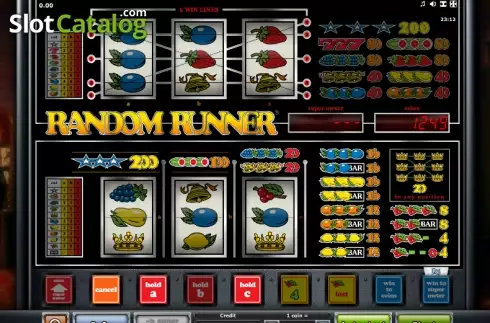 Ροδέλες. Random Runner (Greentube) Κουλοχέρης 