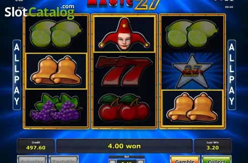 Αγριος. Magic27 Κουλοχέρης