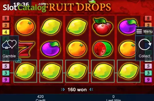 WIn 2. Fruit Drops Κουλοχέρης 